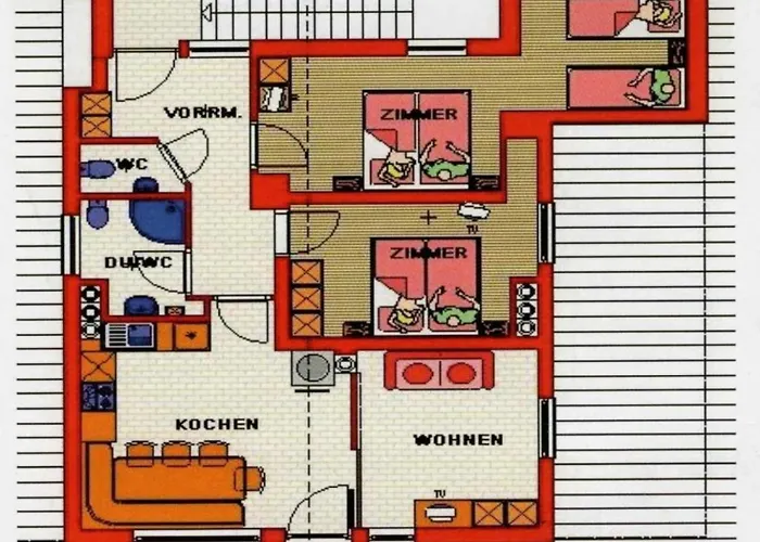 Appartamento In Out! Gemuetliche Dachgeschosswohnung *